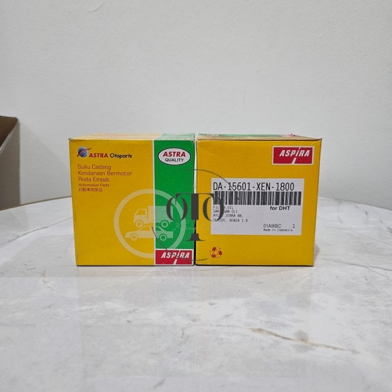 Filter Oli Aspira mobil daihatsu ayla xenia terios zebra Original 100%