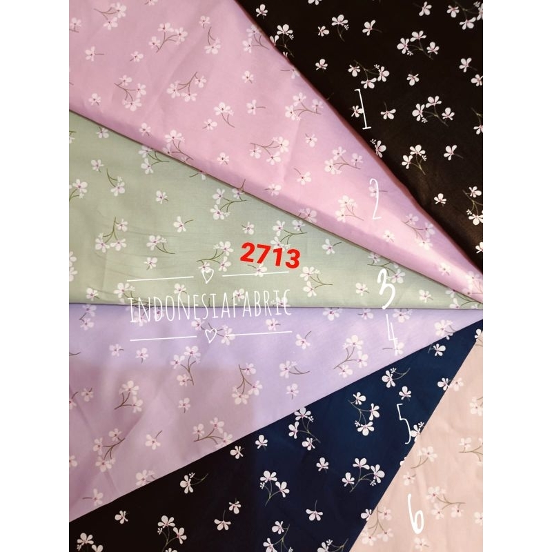 Kain Katun Jepang motif KJ409 tokai senko ori japan cotton bahan gamis tunik mukena kemeja seragam c