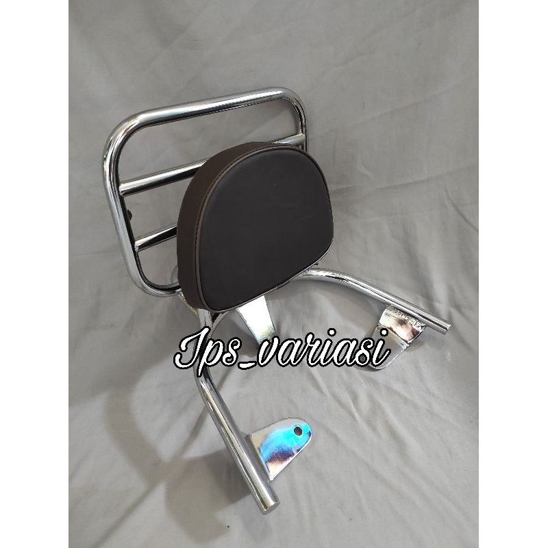 backrack benelli panarea plus busa/bantalan aksesoris motor benelli panarea 125