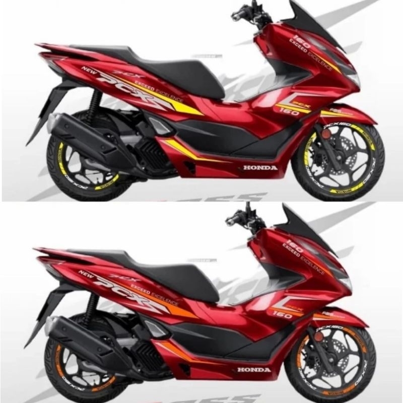 STICKER PCX 160+LISH PELEK /STIKER STRIPPING PCX 160 /STRIPING PCX 160/ MOTOR PCX160 (COD)