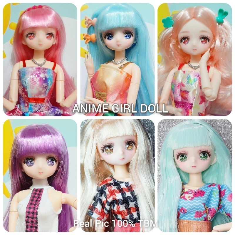 ANIME GIRL DOLL BONEKA PIVOTAL 26 SENDI 3D EYES MATA 3 DIMENSI BONEKA PIVOTAL 20 SENDI BONEKA 26 SEN