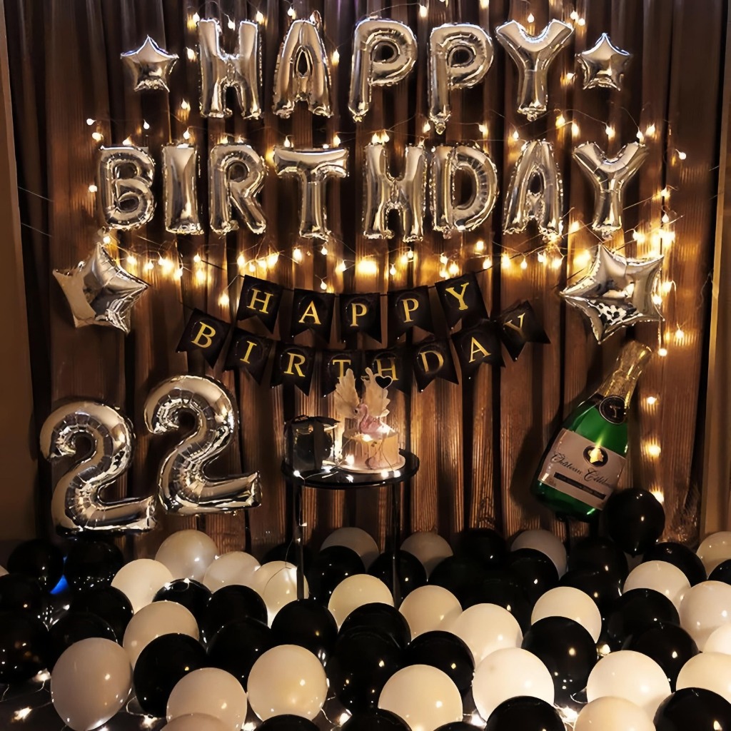 [PAKET BIRTHDAY] Paket 1 Set Lengkap / Dekorasi Background Ulang Tahun Murah / Anak / Remaja / Dewas