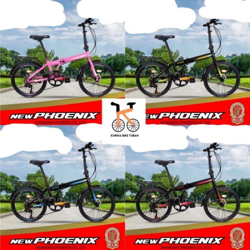 Sepeda Lipat 16 NEW PHOENIX NP 6651