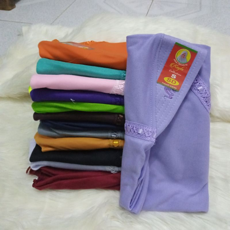 Hijab anak sekolah SD SMP SMA Kerudung anak sekolah putih hitam coklat jilbab anak sekolah smp
