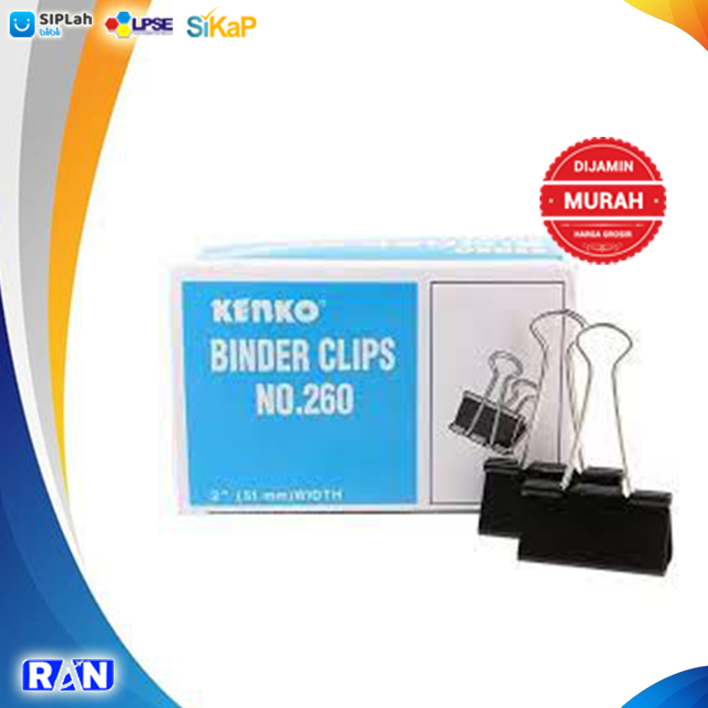 

PAPERCLIP / Kenko Penjepit Kertas No.260 1pack (12pcs)