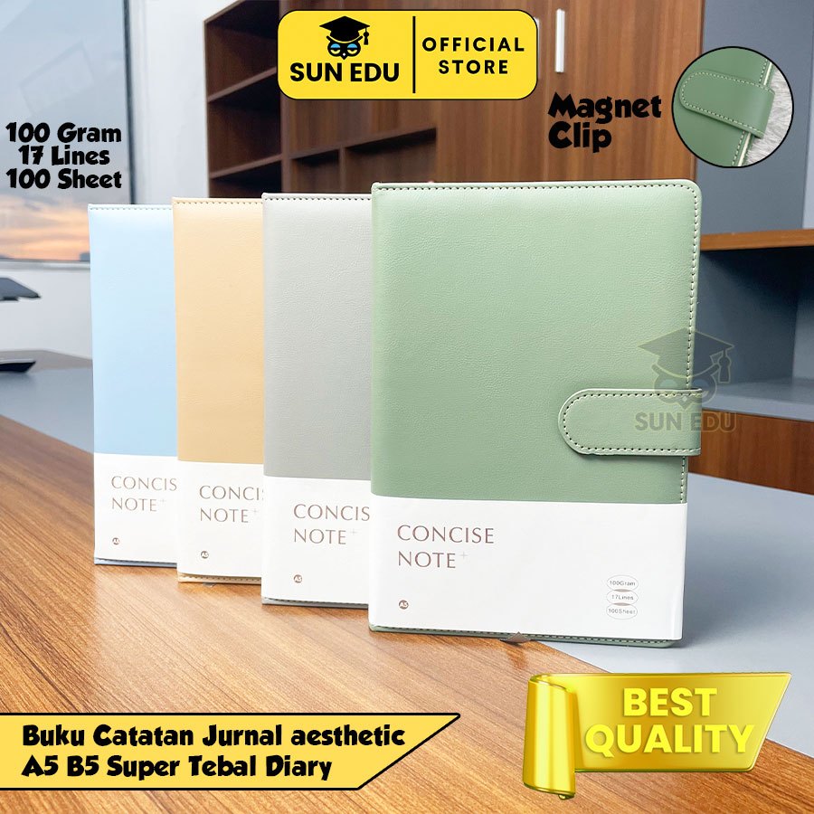 [Whispers] Buku Catatan Jurnal aesthetic A5 Super Tebal Diary / Buku Hardcover Notebook Aesthetic A5