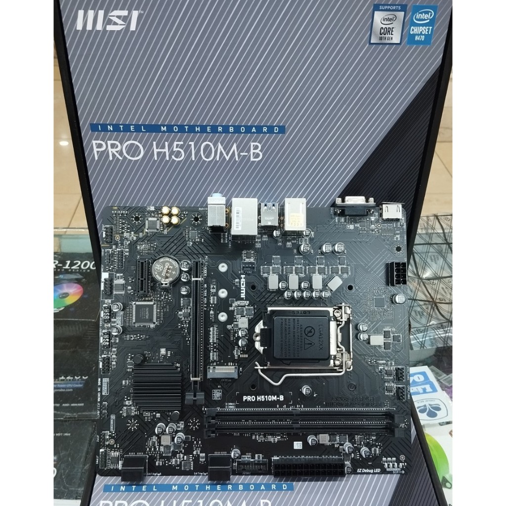 PAKET MSI H510 + i5 10400F