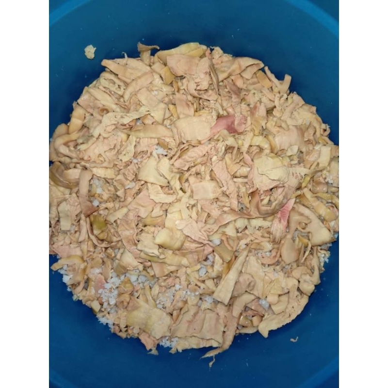 

Rebung Muda Asin asli kalimantan (Bambu muda)