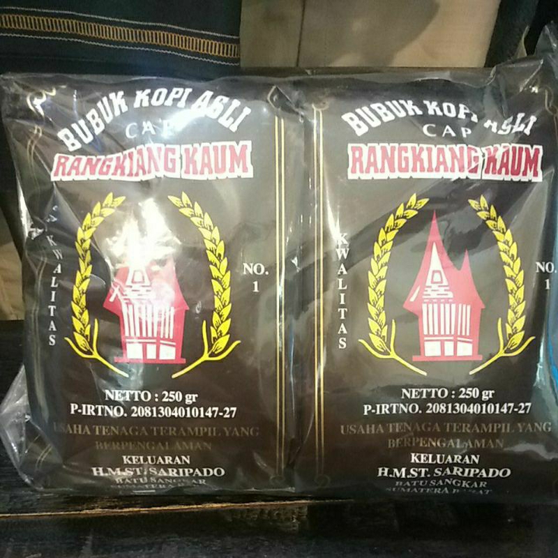 

Kopi Rangkiang Kaum 250 Gram Isi 5 Bungkus