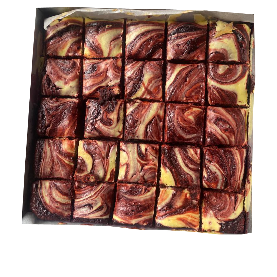 

Fudgy Brownies Redvelvet Cheese