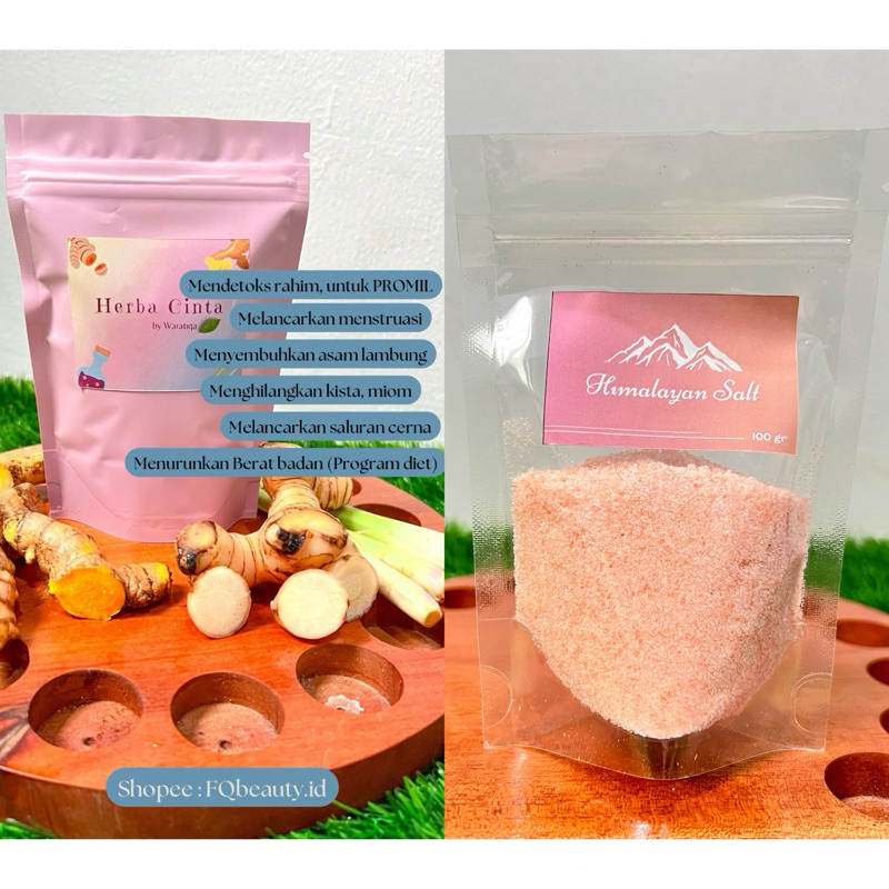 

PAKET WAJIB (Herba Cinta + Garam Himalaya)