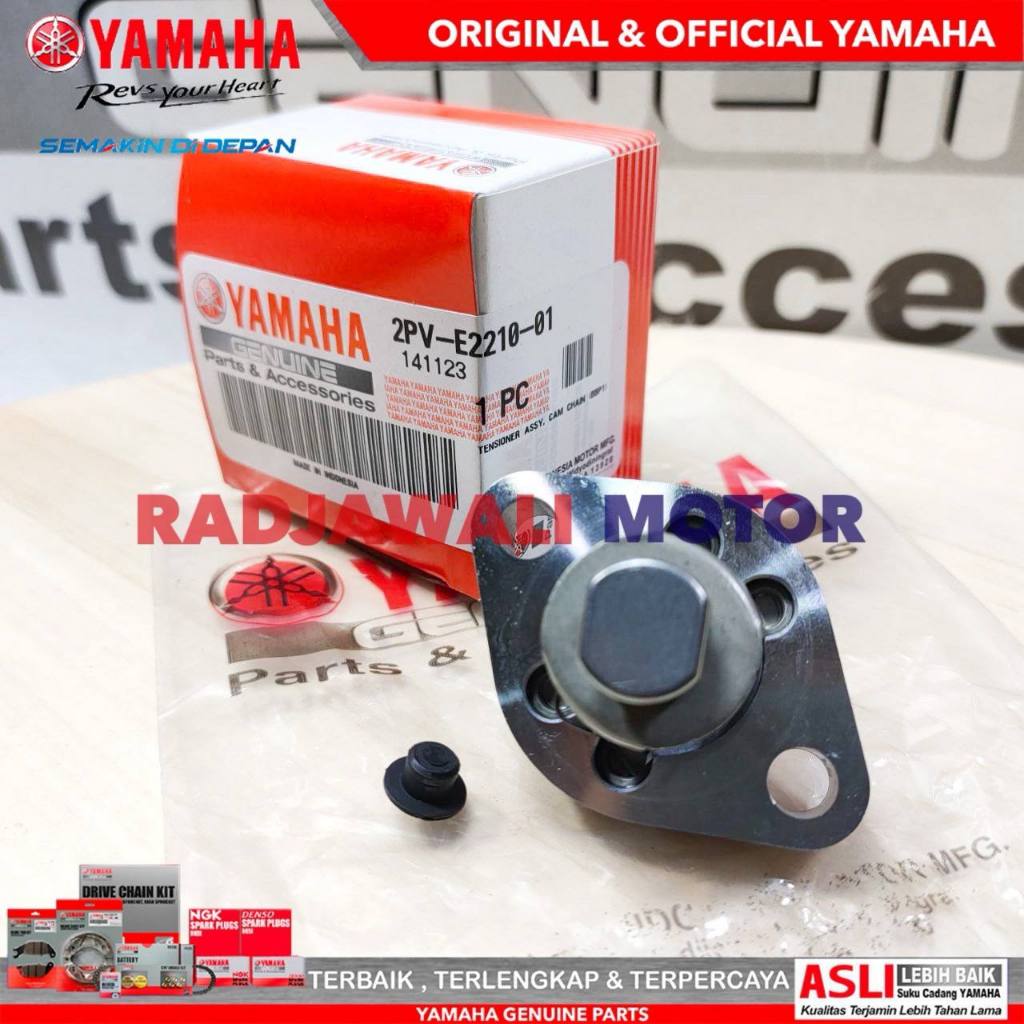 STELAN TENSIONER TONJOKAN KETENG NMAX N-MAX AEROX 155 ASLI YAMAHA 2ND-E2210-00 / 2PV-E2210-00