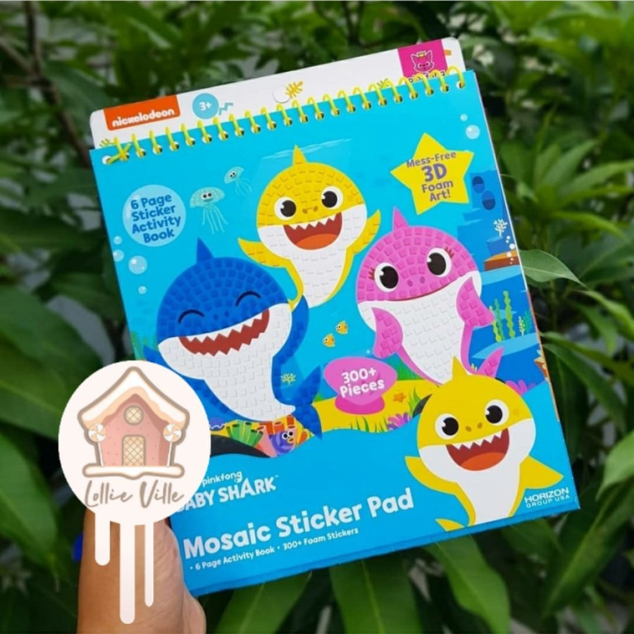 

Baby Shark 3D Mosaic Sticker Pad