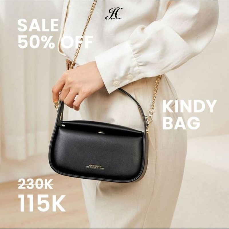 KINDY BAG JIMSHONEY OFFICIAL BANJARBARU I BISA COD | TAS SELEMPANG WANITA TERBARU JIMS HONEY ORIGINA