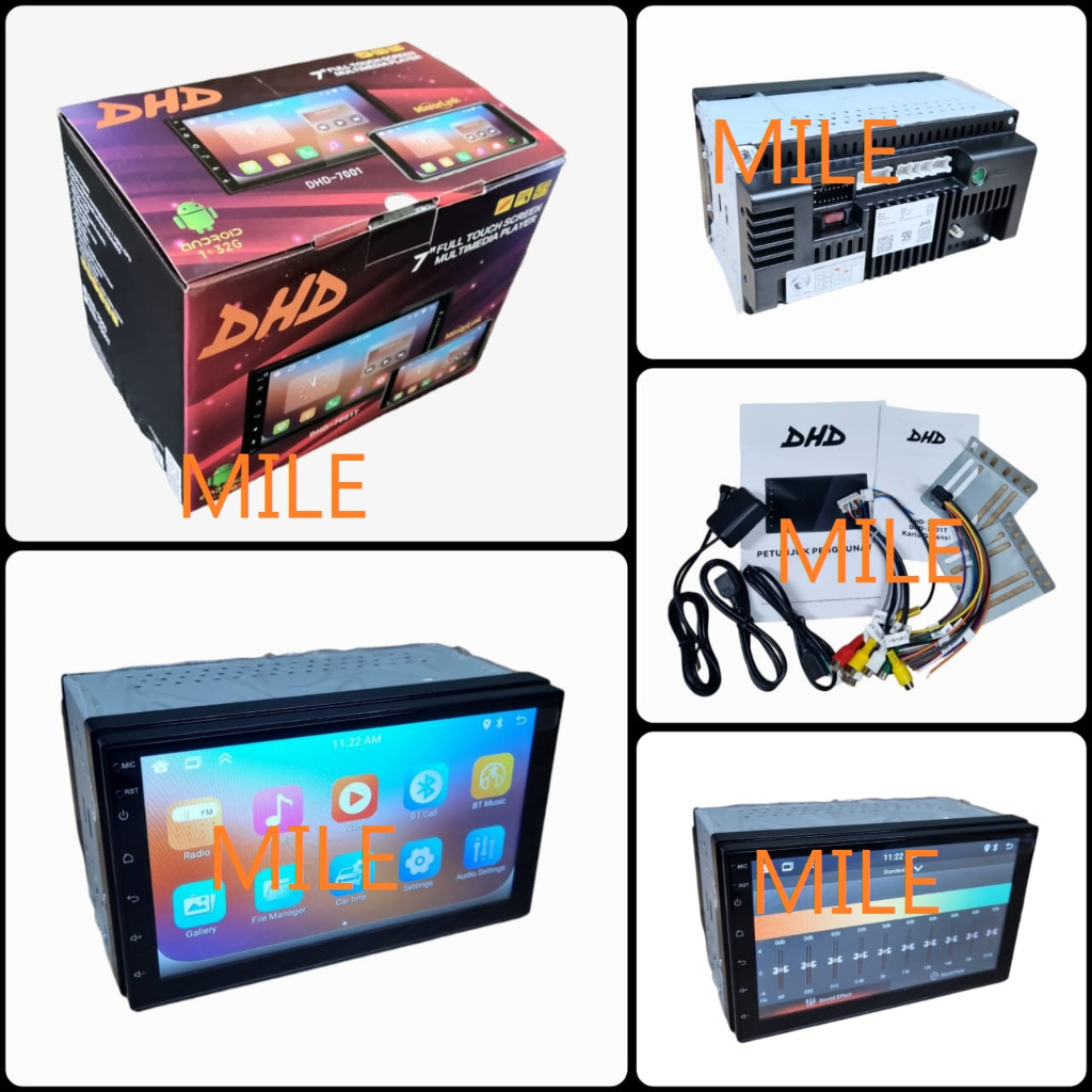 HEADUNIT DOUBLEDIN ANDROID 7INCH DHD 7001 / DHD-7001