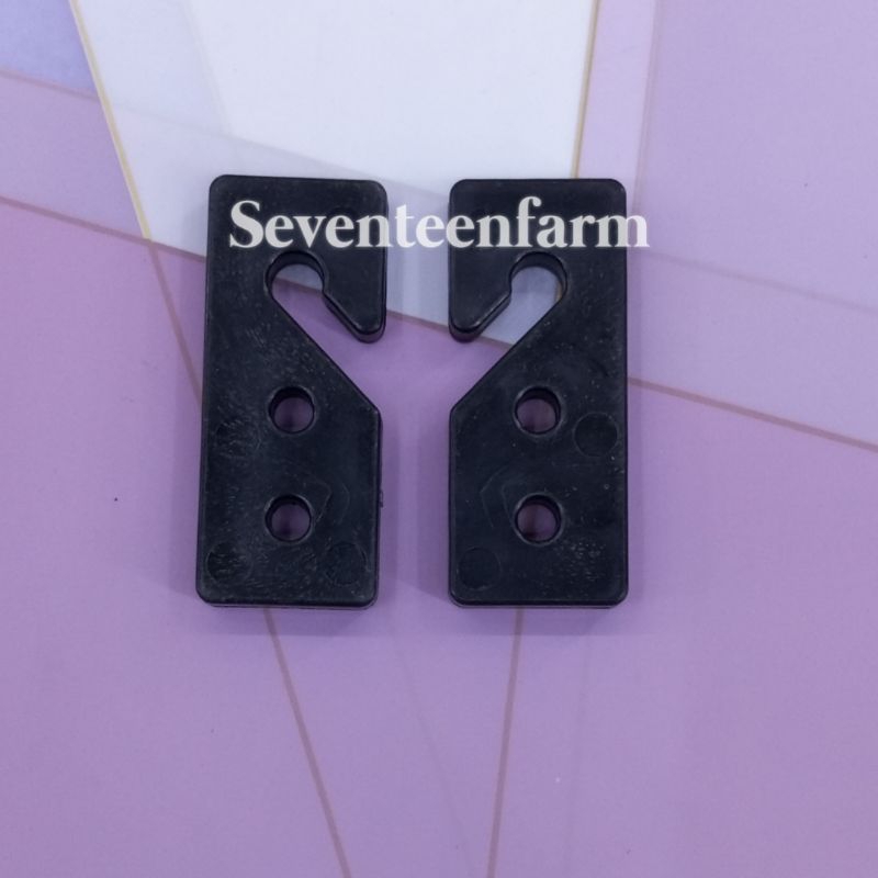 ADJUSTER PLATE HITAM/ PENGIKAT TALI PAKAN/ADJUSTER HITAM/ALAT TERNAK