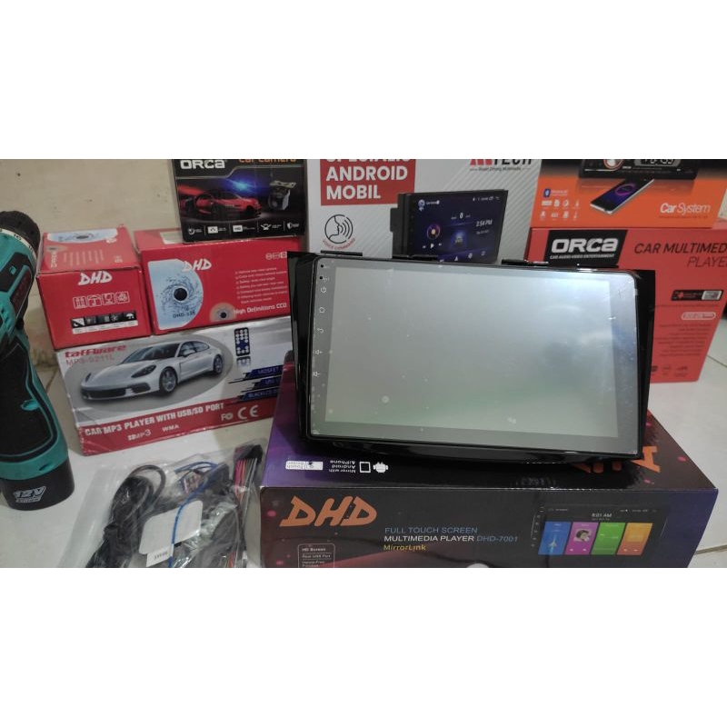 frame head unit android 9 inch