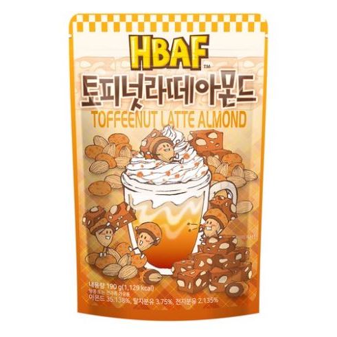 

[Pre Order] HBAF Toffeenut Latte Almond 190 gr