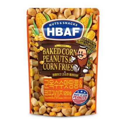 

[Pre Order] HBAF Baked Corn Peanuts and Corn Fries 120 gr