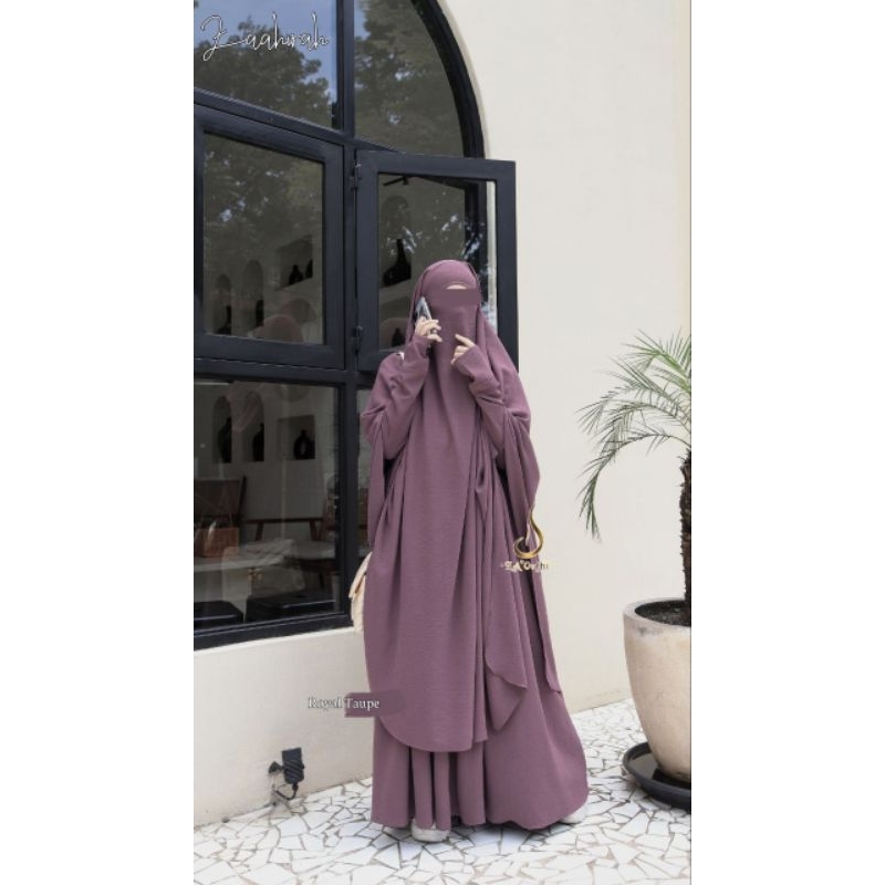 zaahira | Gamis Set syari SP | Lucia Awella | laaoufit