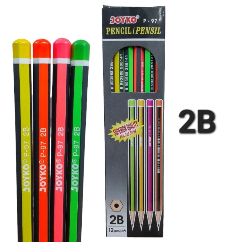 

Pensil 2B P-97 Joyko 12pcs