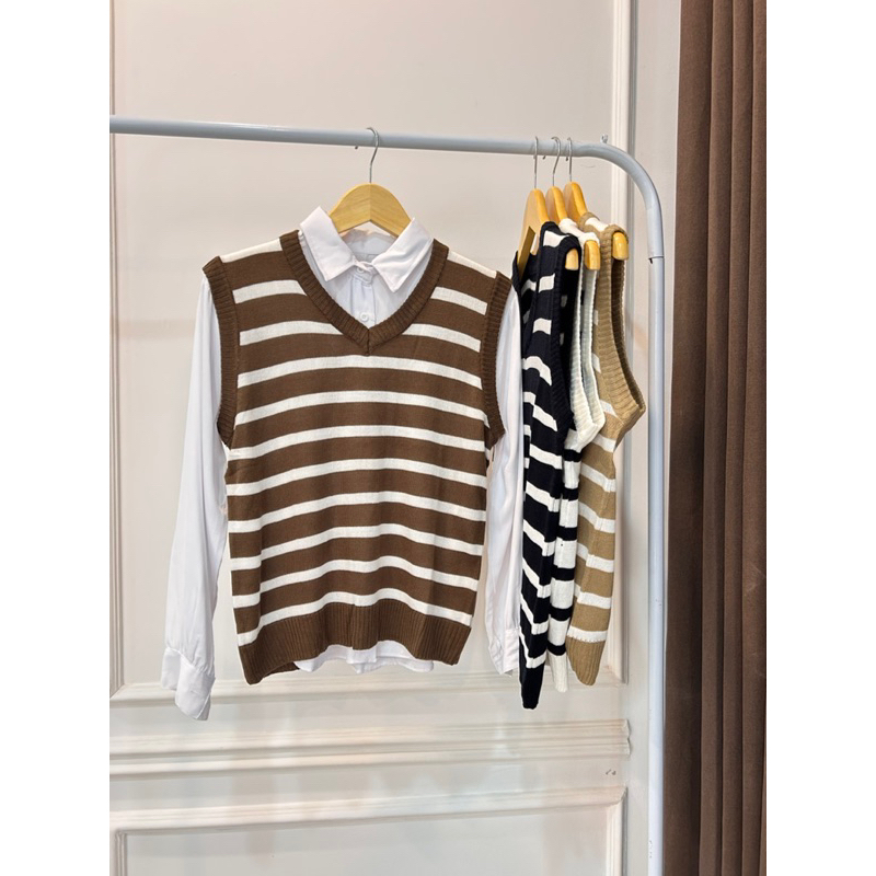VEST RAJUT/ROMPI RAJUT/VEST KOREA