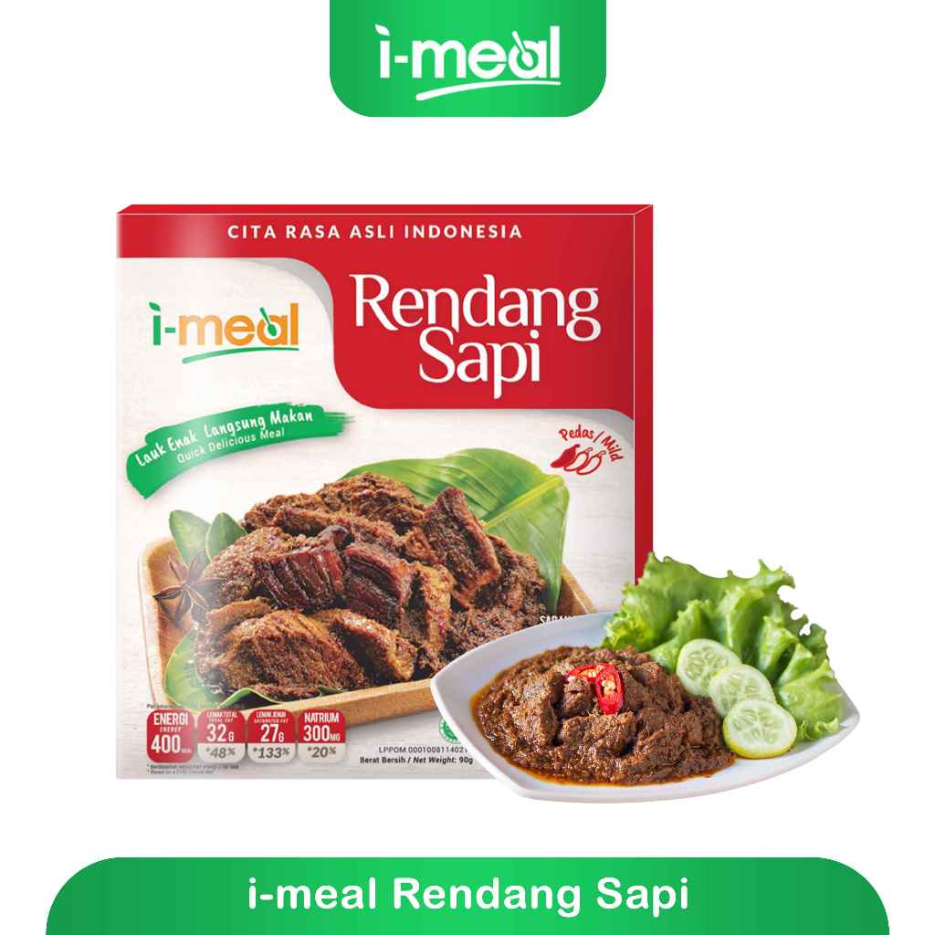 

[GIFT] Skrineer X Imeal Rendang Sapi 90 gr makanan siap saji