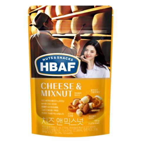 

[Pre Order] HBAF Cheese & Mix Nut 190 gr