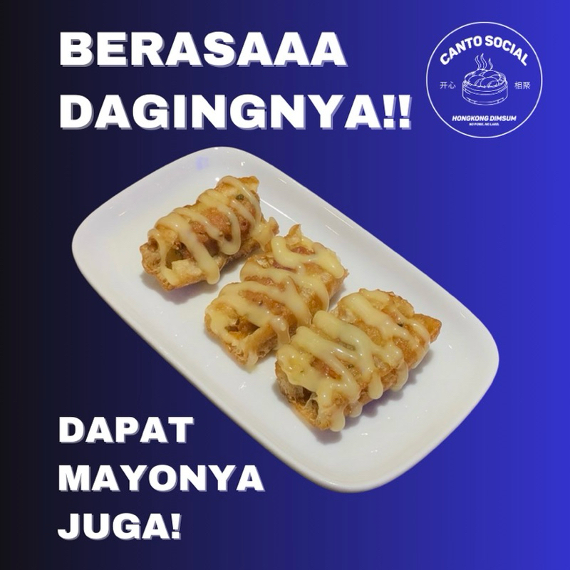 

CAKWE AYAM - CANTO SOCIAL DIMSUM ( no pork no lard ) DAPET MAYONYA JUGA!