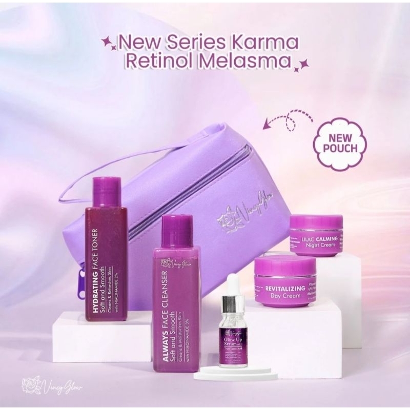 Vincy Glow Paket Wajah Karma