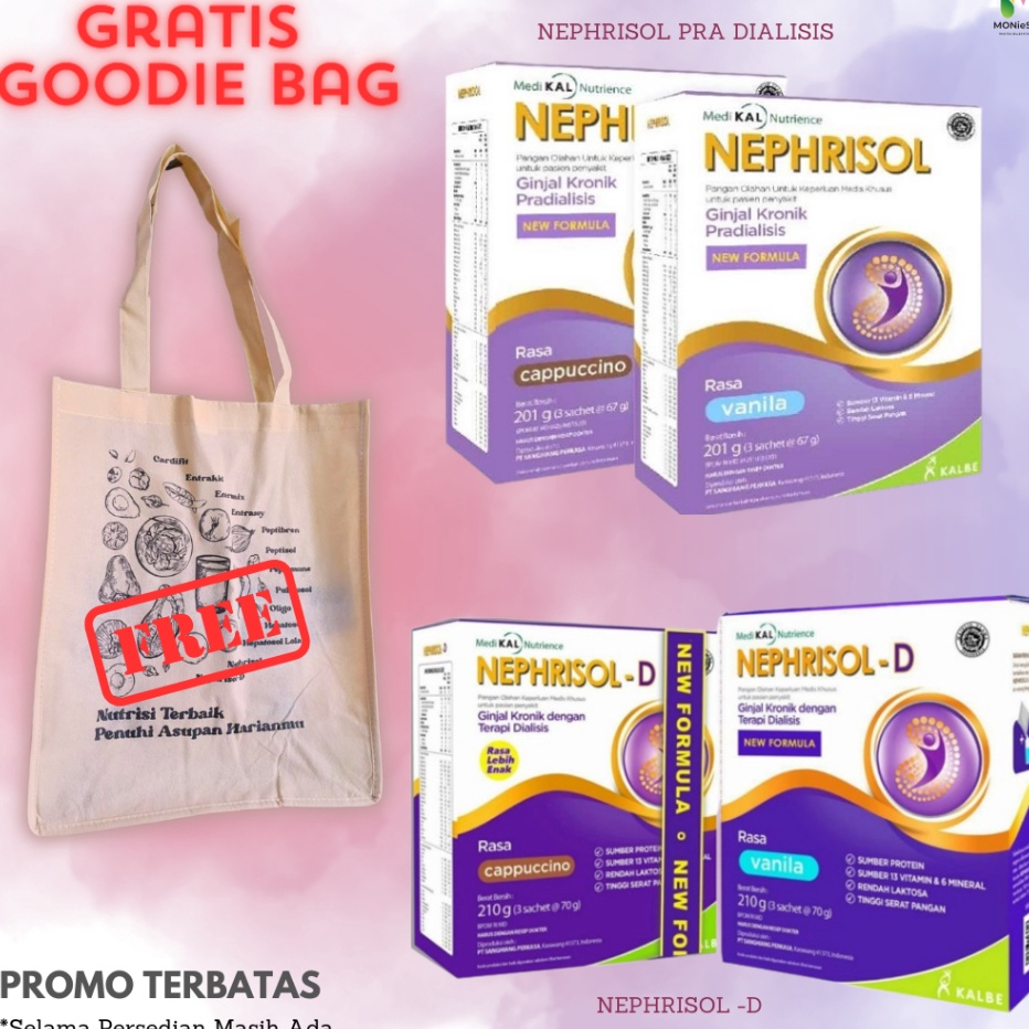

PALING AMPUH Nephrisol 21gr Nephrisol D 231 gr