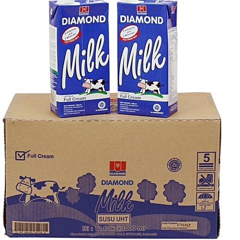

Jangan Sampai Kehabisan Diamond Susu UHT Full Cream 1ml x 12 pcs 1 DUS ED DES 224