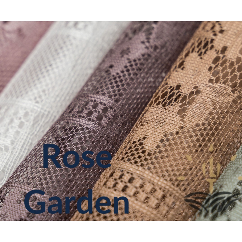 MEGA SALE Kain Kebaya Brokat Salur Kain Brukat Salur Rose Garden Lebar 15m per 5m