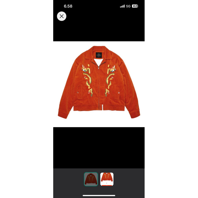 MANKIND tangerine jacket