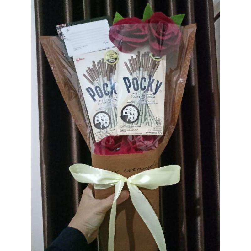 

Buket Snack Pocky Rose Series