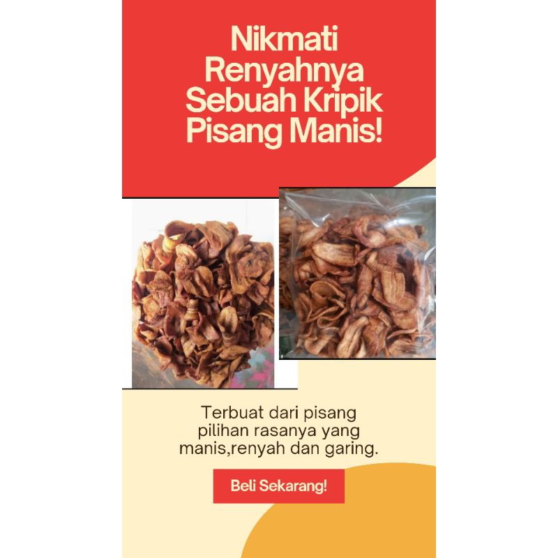 

Pisang Sale/Keripik pisang sale /keripik pisang saleh manis. Tersedia 250g,500g,1kg