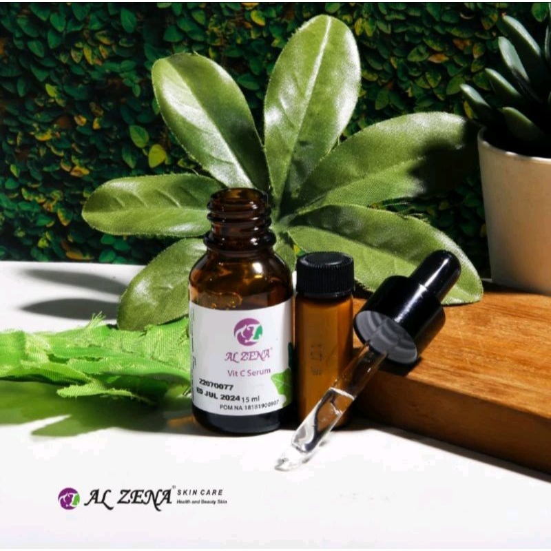 VIT C SERUM FREE GIFT || ALZENA SKINCARE || ORIGINAL 100% BPOM HALAL