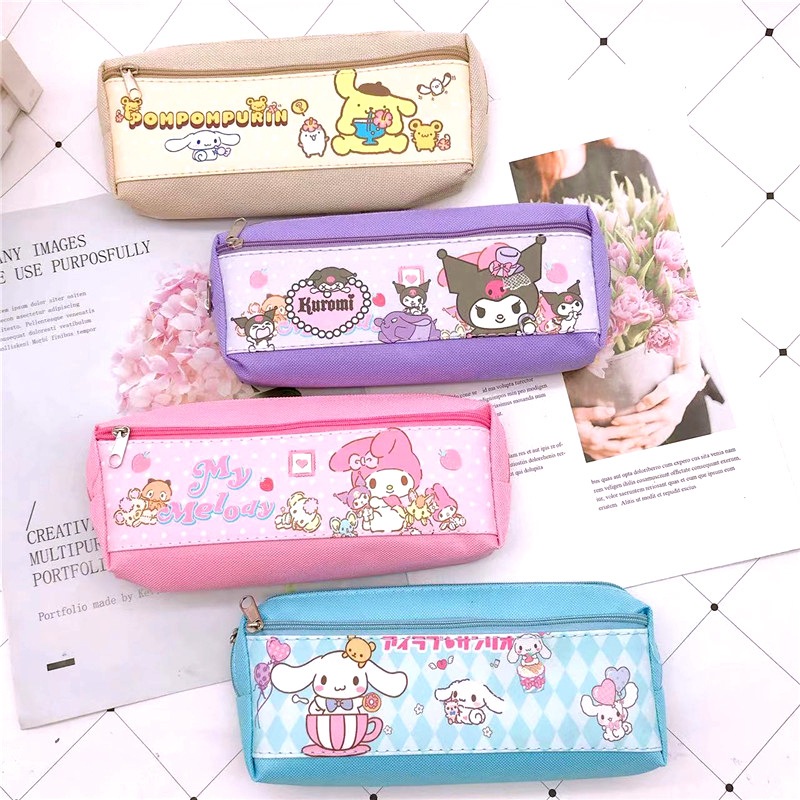 

Kotak Pensil Resleting Karakter Sanrio / Kotak Pensil Anak Perempuan /Tempat Pensil Anak Laki-Laki / Kotak Pensil Karakter Lucu / Kotak Pensil Kuromi Aesthetic / Sanrio Pensil Case