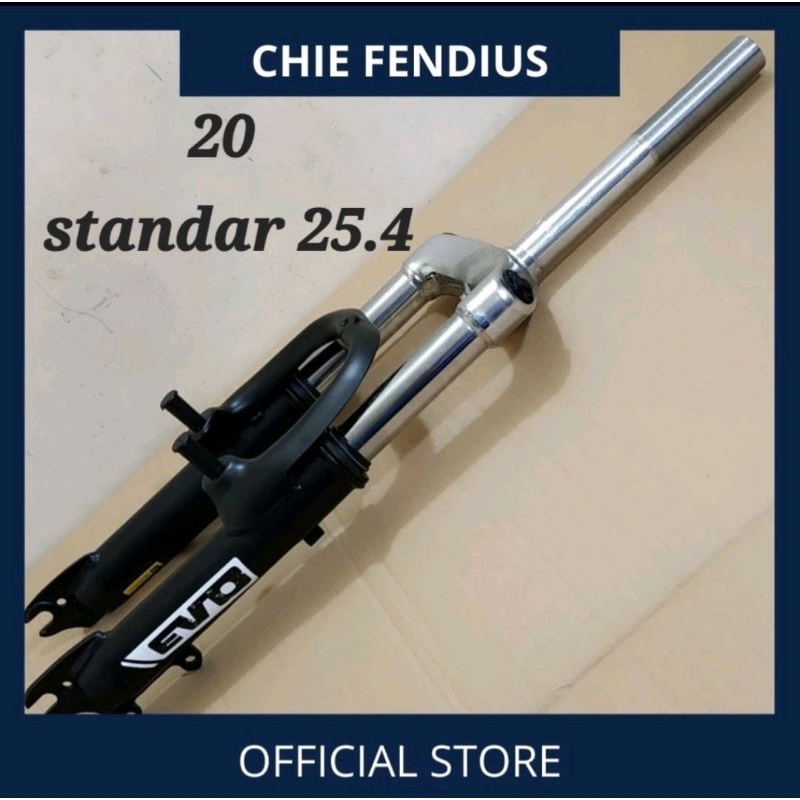 Fork Shock BMX Sepeda Lipat 20 Inch Standar 25.4