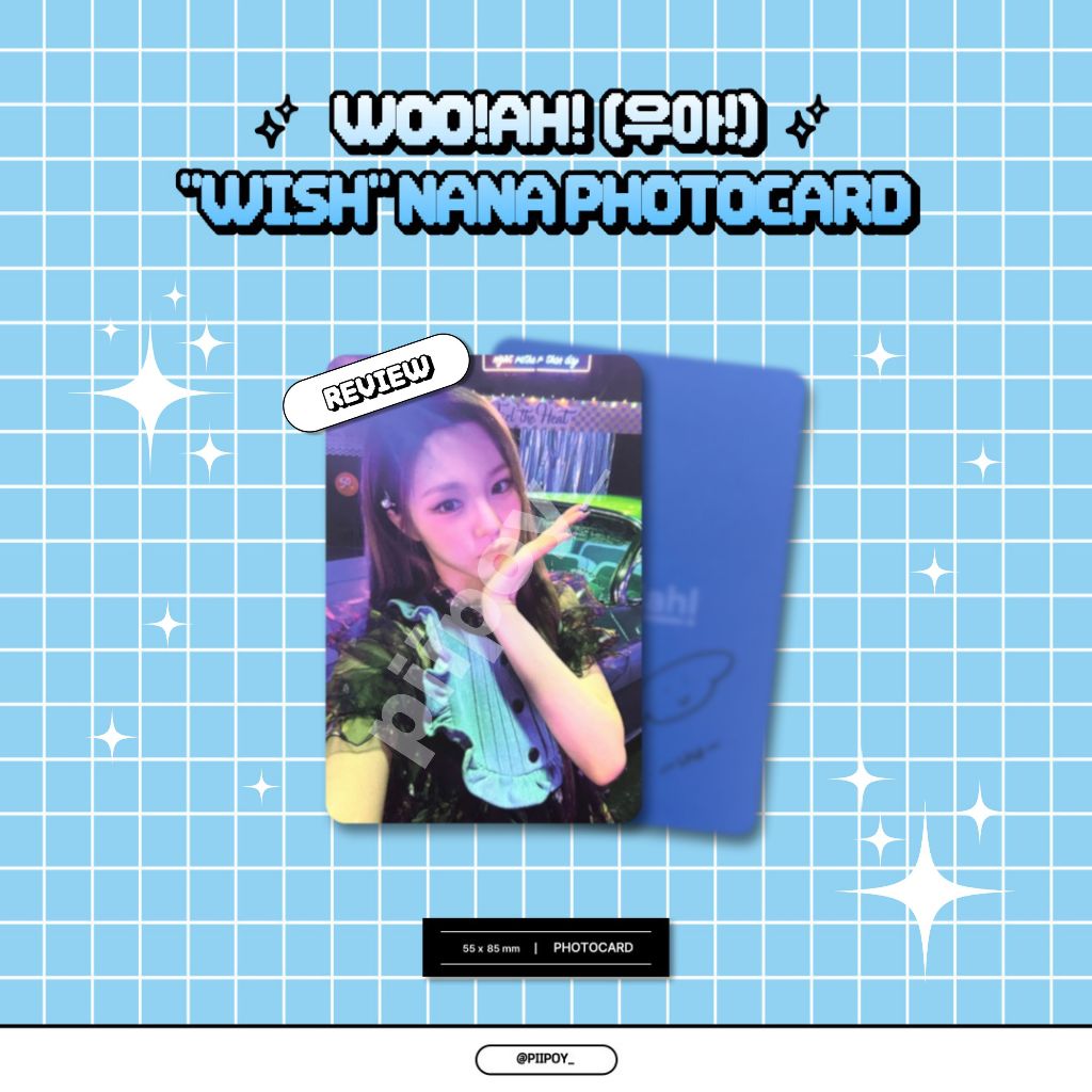 [LINK CO] Wooah "Wish" Nana Photocard