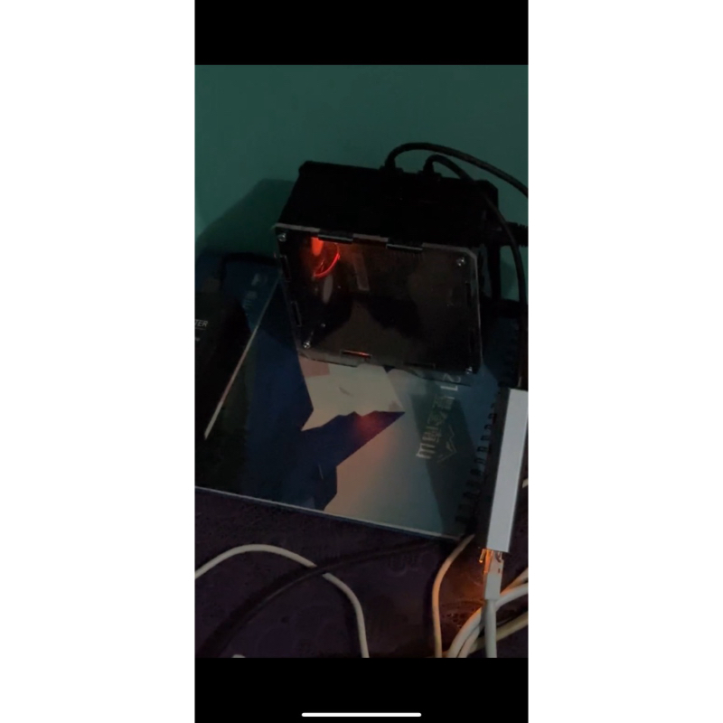 STB B860H V1 OpenWrt Ram 1GB + 2 Fan + Case Akrilik Second