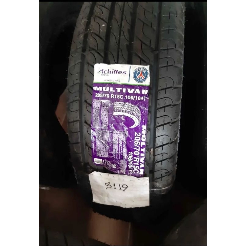 Ban Achilles MULTIVAN 205/70 R15c 106/104T