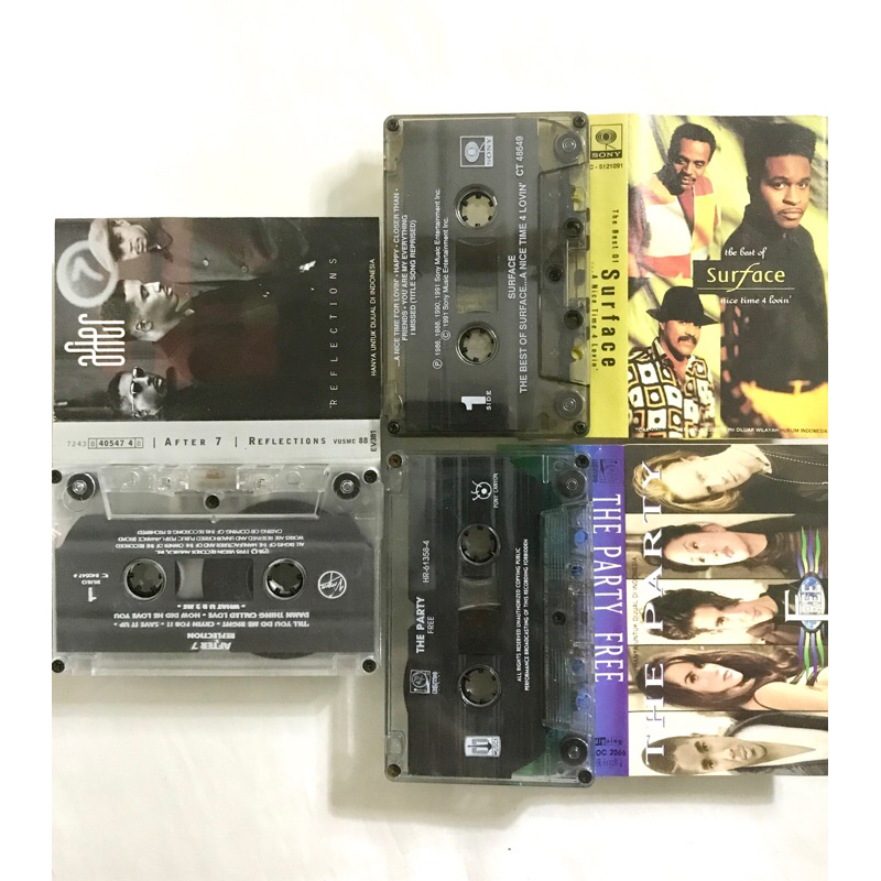 Kaset pita Surface The Party After 7