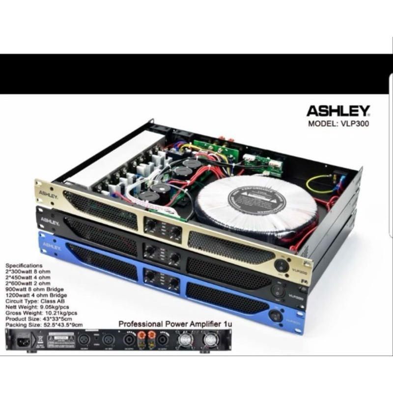 power ashley vlp300 vlp 300 vlp 1u original