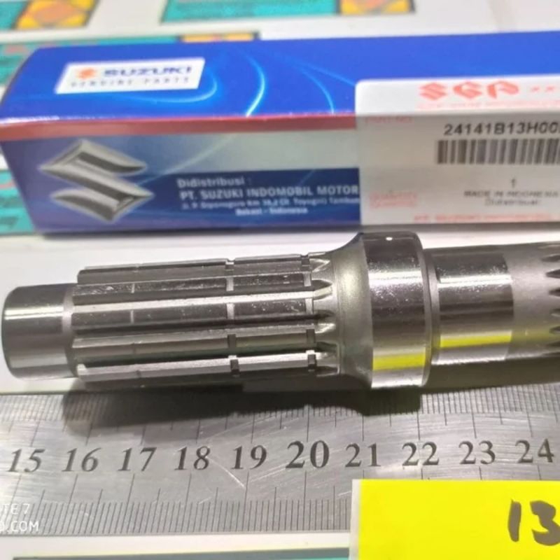 Suzuki Parts 24141B13H00N000 Shaft Driven Gearbox / Output Shaft Skywave 125 Ori