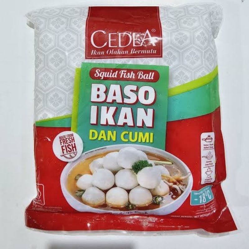 

CEDEA Baso Cumi 500gr - Bakso Squid Meatballs