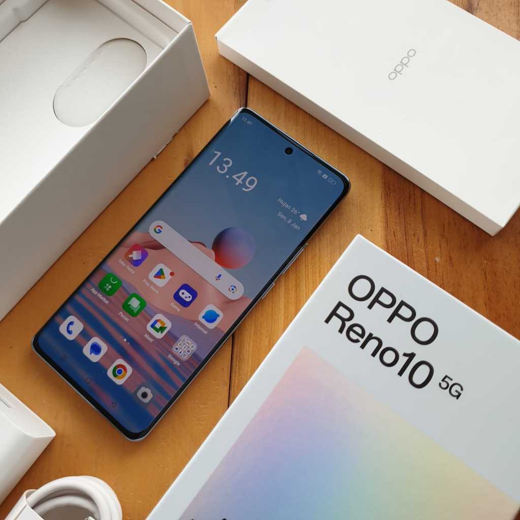 RENO 10 5G SECOND 8/256GB HANDPHONE SECOND HP SEKEN HP BEKAS HP MURAH