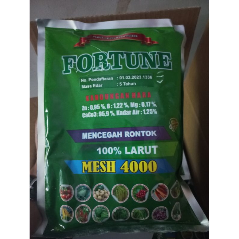 Kalsium Ratu Fortune Anti Rontok dan Jamur Pada Tanaman Kemasan 1 kg