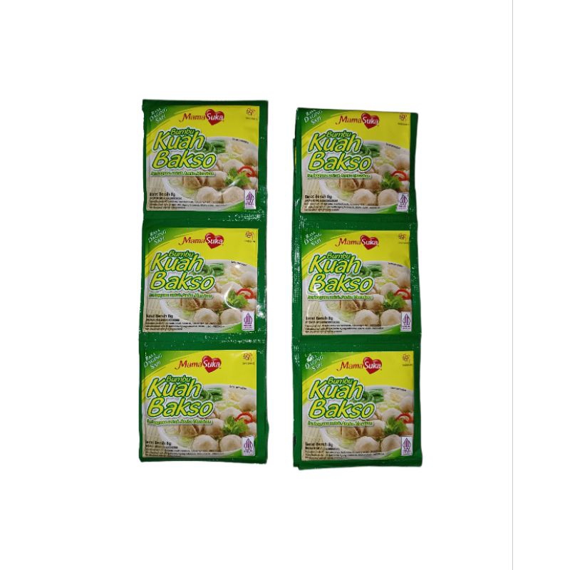 

mama suka kuah bakso 12pcs