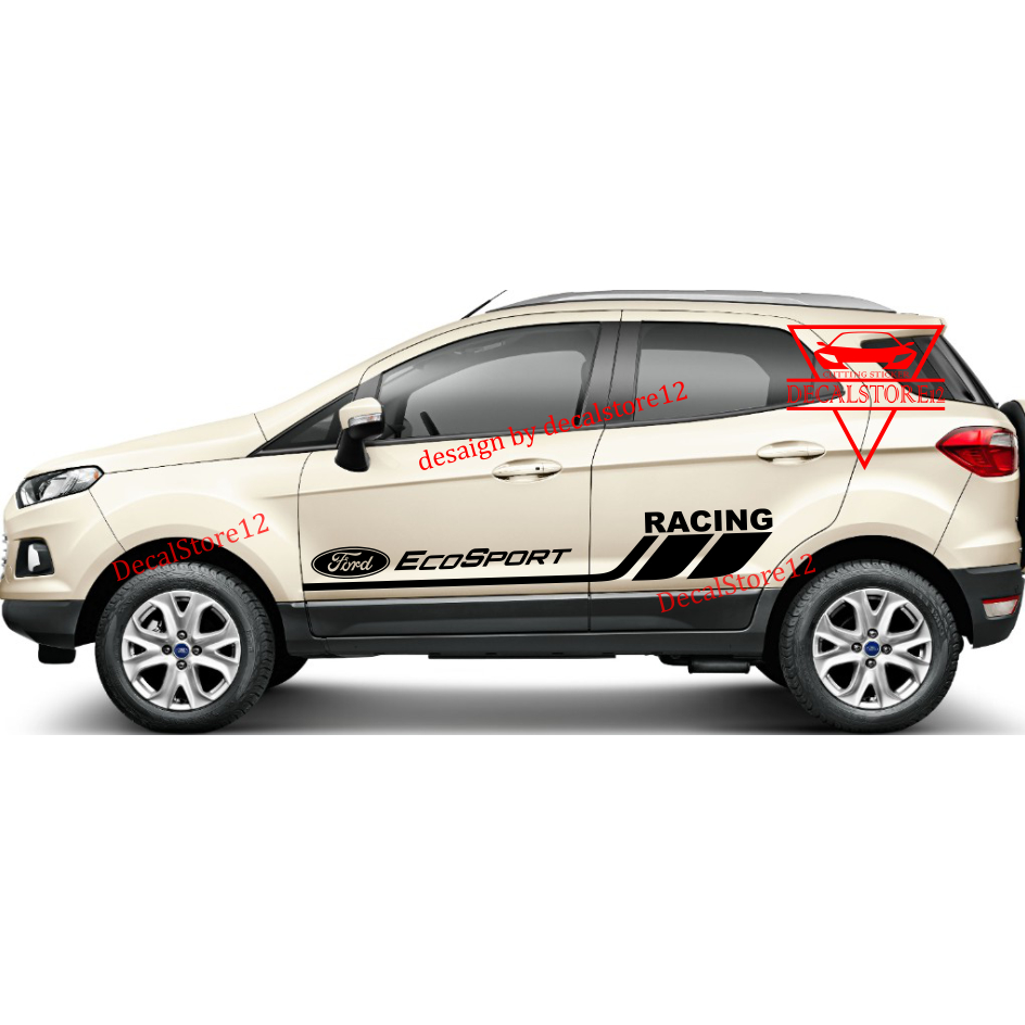 Sticker stiker ecosport stiker list bodi mobil ford ecosport